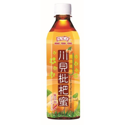 鴻福堂 川貝枇杷蜜 500ml x4支